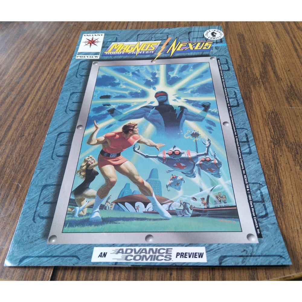 Magnus Robot Fighter / Nexus Preview (Acclaim Dark Horse Comics 1993)
